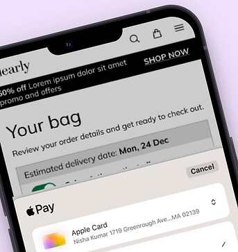 Now accepting Apple Pay